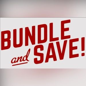 Bundle multiple items together and save BIG!!!